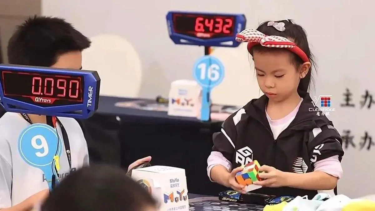 Lian Yunzhis Rubiks kube-trening