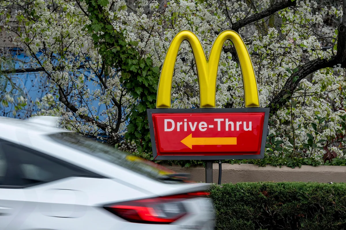 McDonald's tester reklamer i drive-thru-menuerne