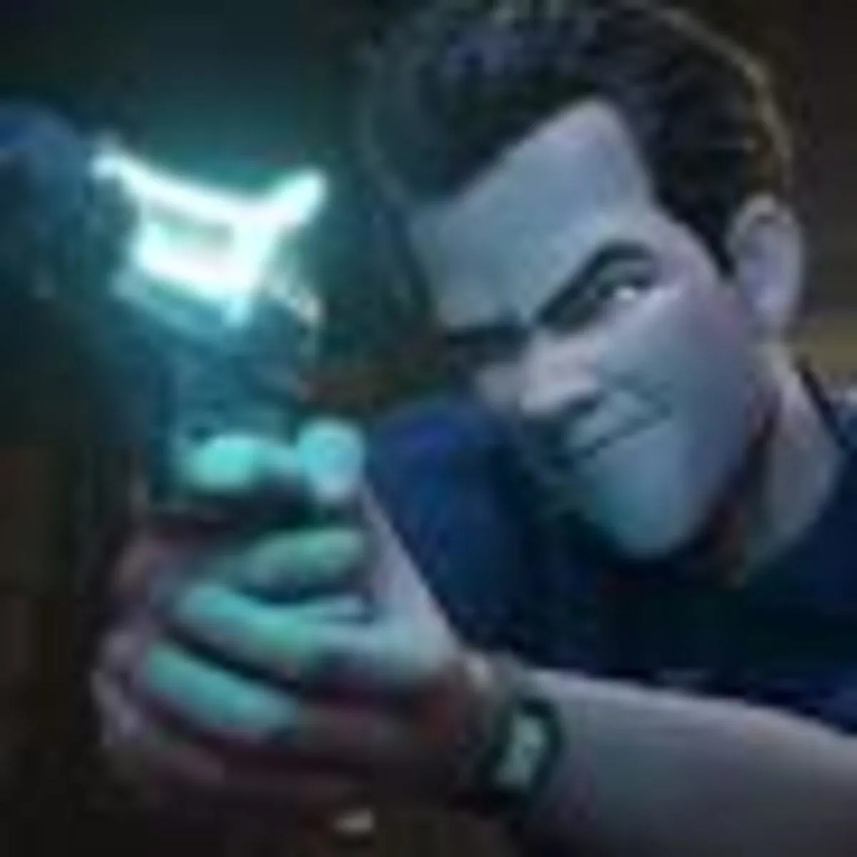 Et billede fra animationen Ray Gunn