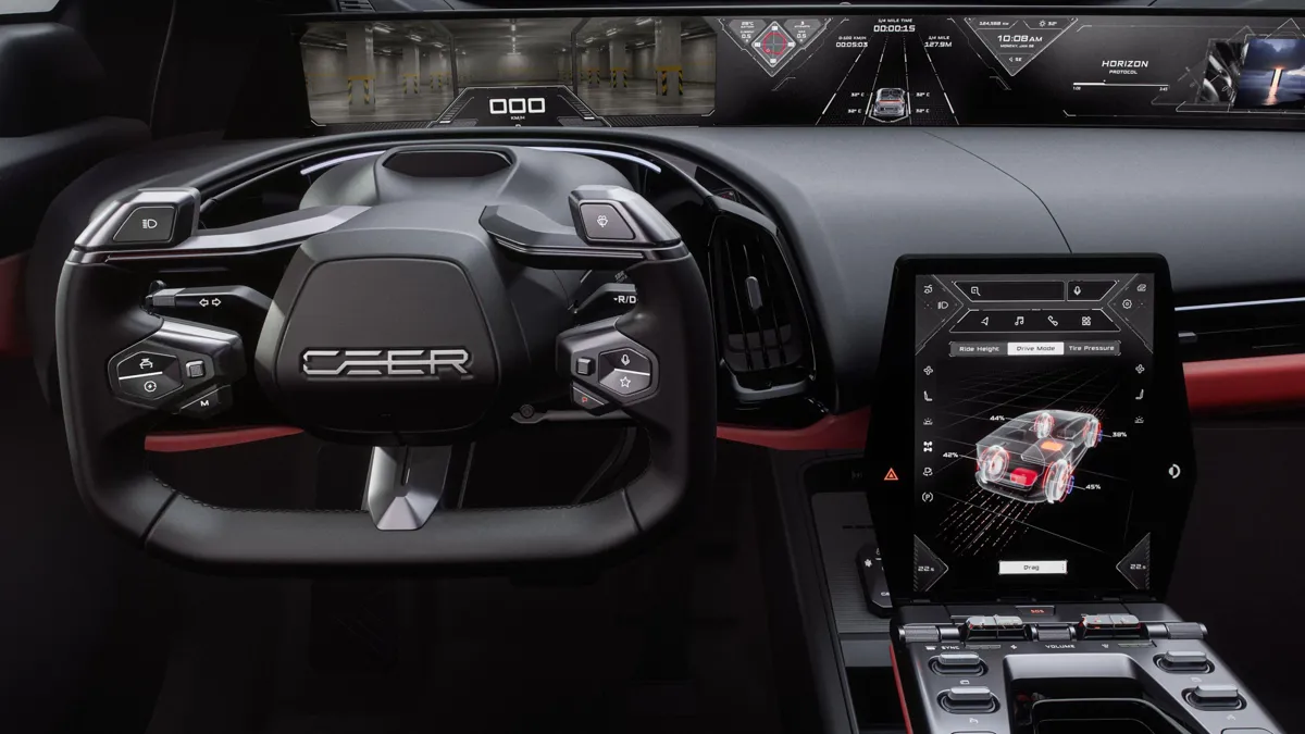 Ceer Exobot intelligent cockpit